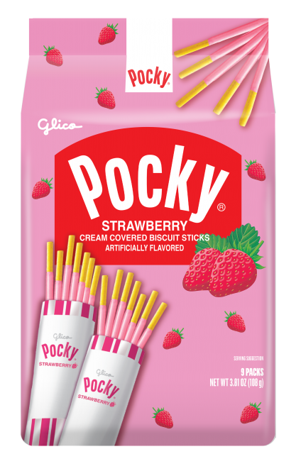 Pocky Strawberry Family Pack